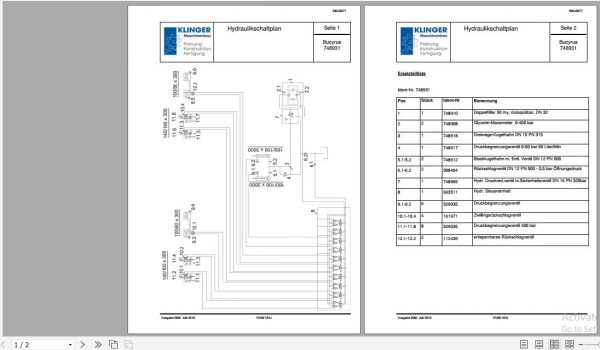 CAT Armored Face Conveyor AFCPF3 PF4 932 PF3 822 748930 748931 D140000449 Hydraulic Diagram 2010 DE RU 1