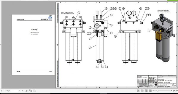 CAT Armored Face Conveyor AFCPF4 PF4 932 PF3 822 High Pressure Filter Station 100 My autom Service Manual 2