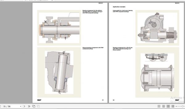 CAT Beamed Stageloader SKF Compisite Dry Sliding Bearings VC0113 Service Manual BI620281 2