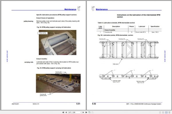 CAT Continuous Haulage FH330 Continuous Haulage 95653R Service Manual BI631316 3
