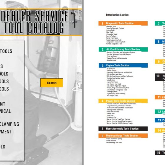 Cat Dealer Service Tools Catalog 2011
