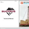 CAT Dragline 680 W Walking Service Manual BI117035 1985 1