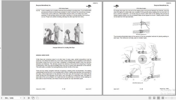 CAT Dragline 8750 141428 10862 Maintenance and Operation Manual BI010574 EM026725 3