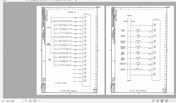 CAT Dragline 8750 23204 Walking Dragline Marion Programmable System Service Manual 2
