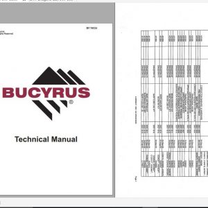 CAT Dragline Upgrade 2570W 136890 Luminant Drawings Service Manual 1