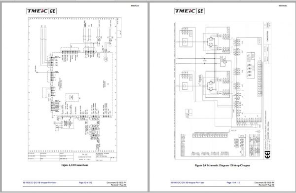 CAT Dragline W2000 141438 271B1452AA 2010 C Color 9356 DC EXX Schematic Instruction Book 4
