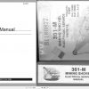 CAT Electric Rope Shovel 301M 23363 23364 3 of 3 Service Manual 2221 BI180877 1