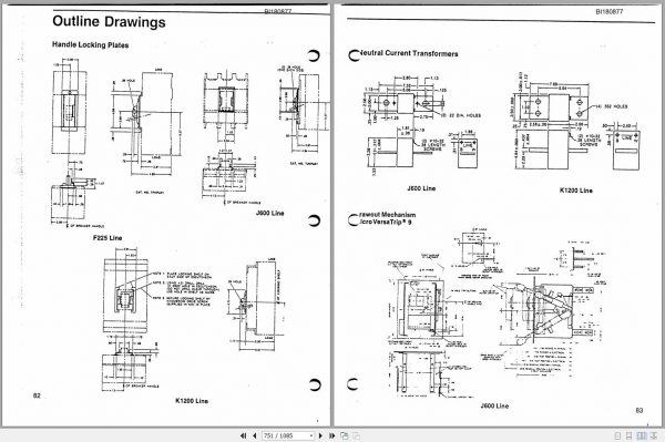 CAT Electric Rope Shovel 301M 23363 23364 3 of 3 Service Manual 2221 BI180877 3