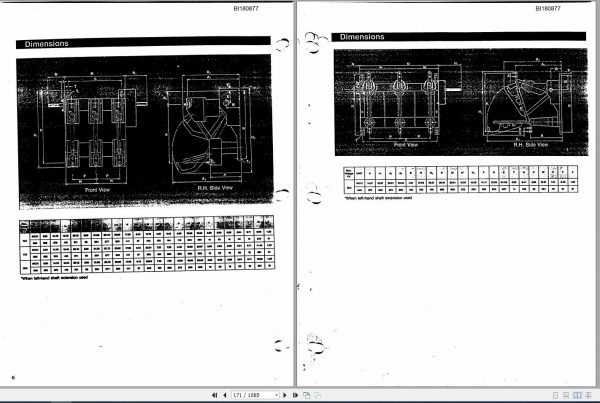 CAT Electric Rope Shovel 301M 23363 23364 3 of 3 Service Manual 2221 BI180877 4