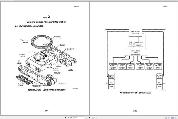 CAT Electric Rope Shovel 595B 141117 Book 1 of 4 Service Manual 10040 BI005205 3