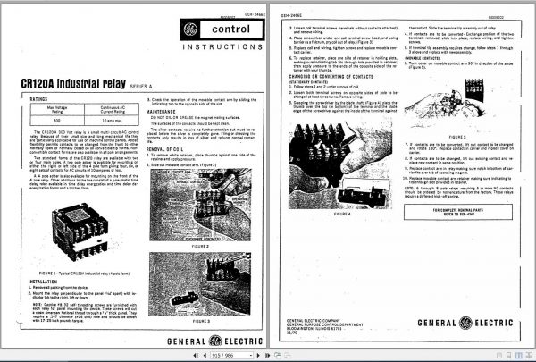 CAT Electric Rope Shovel 7182 182M 141144 141145 Service Manual 10192 BI005202 2002 4
