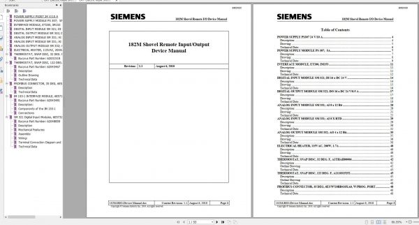 CAT Electric Rope Shovel 7182 182M AC 141430 141431 10957 Service Manual 2