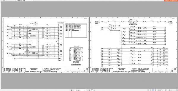 CAT Electric Rope Shovel 7182 495HR HF 141262 Lube Room PLC Rack Service Manual BI617201 2008 2