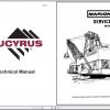 CAT Electric Rope Shovel 7250 Walking Dragline Marion Dresser Service Manual 2087 BI005957 1