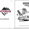 CAT Electric Rope Shovel 7250 Walking Dragline Marion Dresser Service Manual 2087 BI005964 1