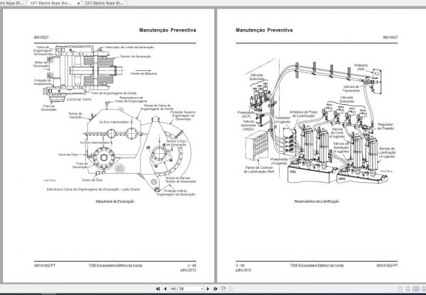 CAT Electric Rope Shovel 7295 141402 Service Manual 2012 EN PT 3