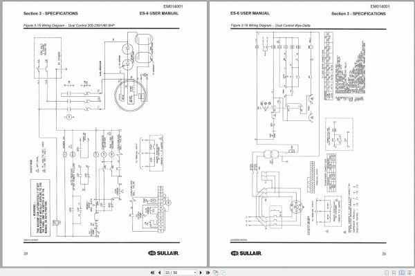 CAT Electric Rope Shovel 7495 HF Vendor ES 6 Series Compressor User Manual EM014001 2