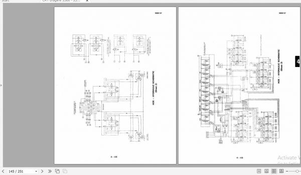 CAT Excavator Dresser 3560 Service Manual 2069B BI006197 2