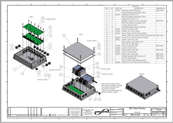 CAT Face Haulage FH125 D FBR15 5002942 CABLE DBT DCS COMS USB Service Manual BI181237 2013 2