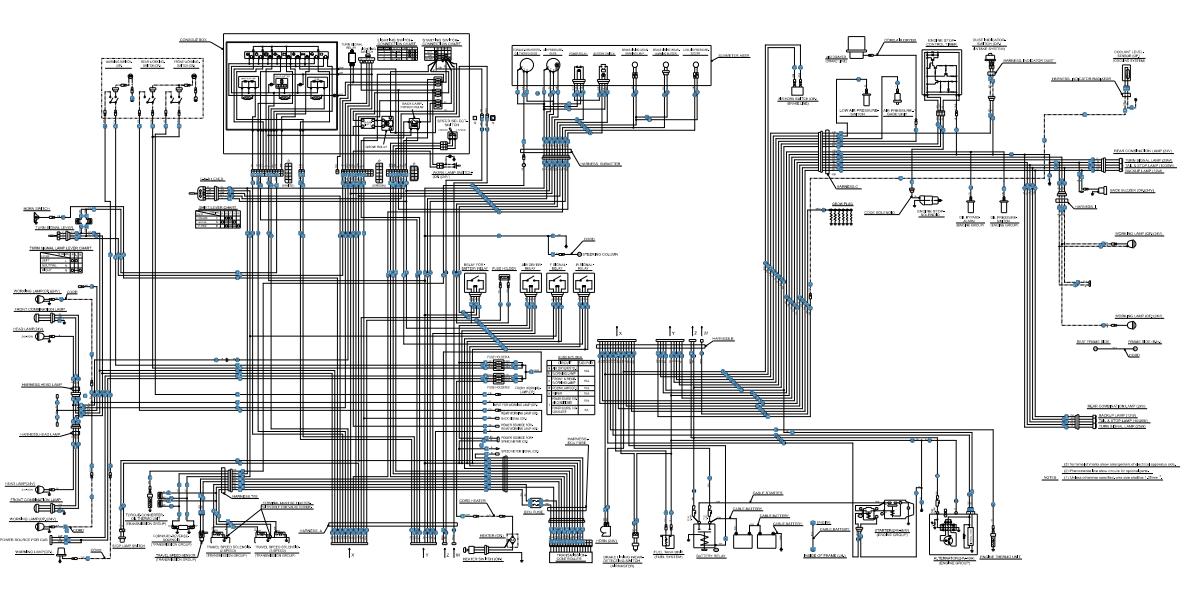 CAT Forklift MCFE DP115 Electrical Diagram 1