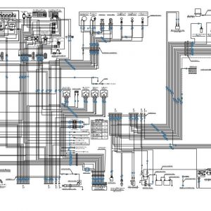 CAT Forklift MCFE DP135 Electrical Diagram 1
