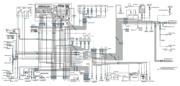 CAT Forklift MCFE DP150 Electrical Diagram 2