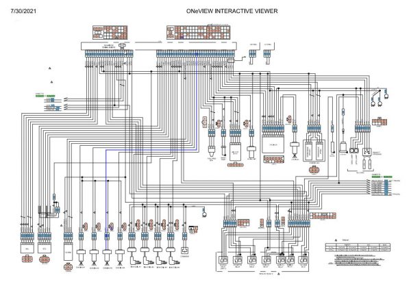CAT Forklift MCFE DP15N Electrical Schematic 2