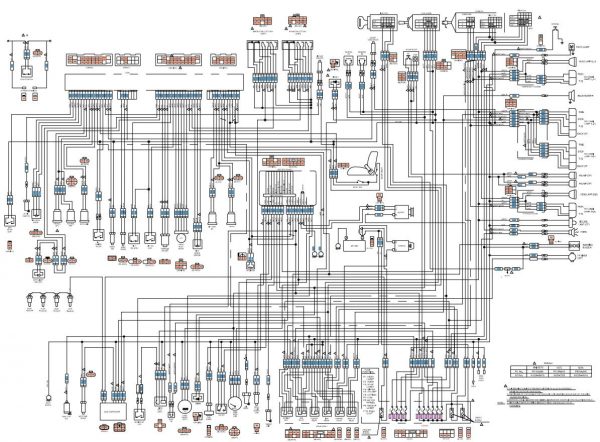 CAT Forklift MCFE DP20CN Electrical Diagram 2