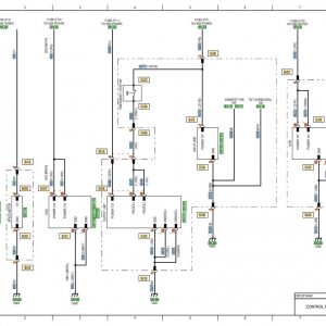 CAT Forklift MCFE DP35NM Electrical Hydraulic Diagram Schematic 1