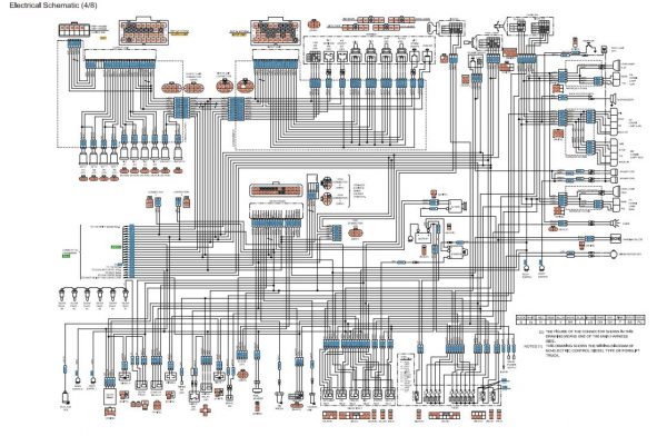 CAT Forklift MCFE DP45NM1 Electrical Schematic 2