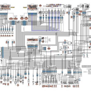 CAT Forklift MCFE DP50NM1 ELectrical Schematic 1