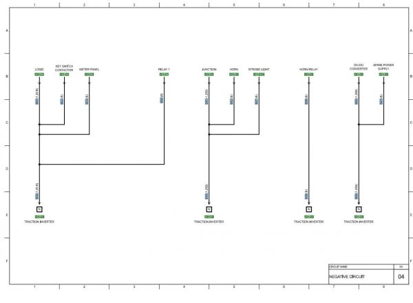 CAT Forklift MCFE EC25LN2 Electrical Diagram 2
