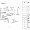 CAT Forklift MCFE GC30 Electrical Diagram