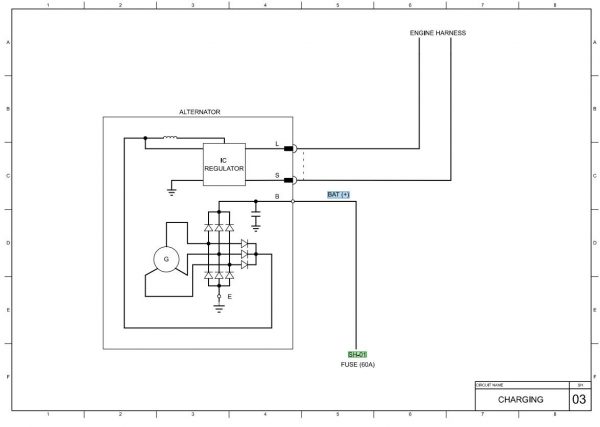CAT Forklift MCFE GC40K Electrical Hydraulic Diagram 1