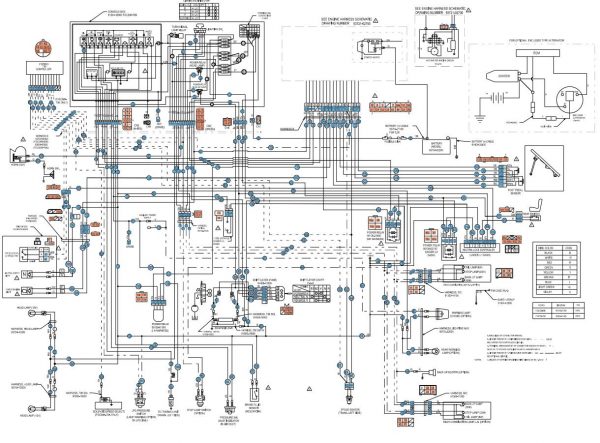 CAT Forklift MCFE GC60K Electrical Hydraulic Diagram 3