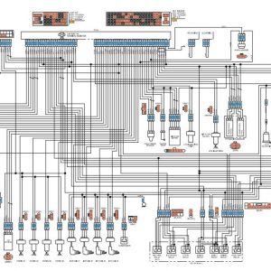 CAT Forklift MCFE GP20N Electrical Hydraulic Diagram 1