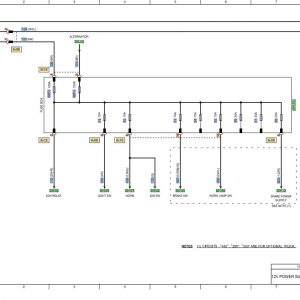 CAT Forklift MCFE GP20S Electrical Diagram 1