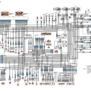 CAT Forklift MCFE GP30N Electrical Hydraulic Diagram 1