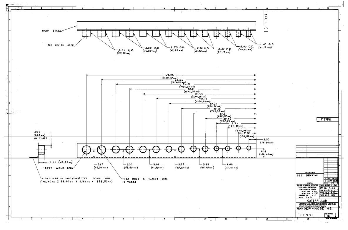 CAT Heavy Equipments FT0904 FT0997 Dimensions EN PDF 1