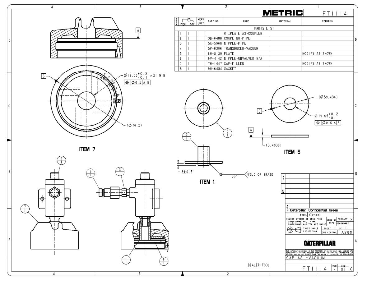 CAT Heavy Equipments FT1003 00 FT1186 Dimensions EN PDF 1
