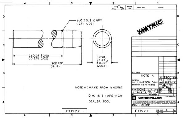 CAT Heavy Equipments FT1513 FT1592 Dimensions EN PDF 3