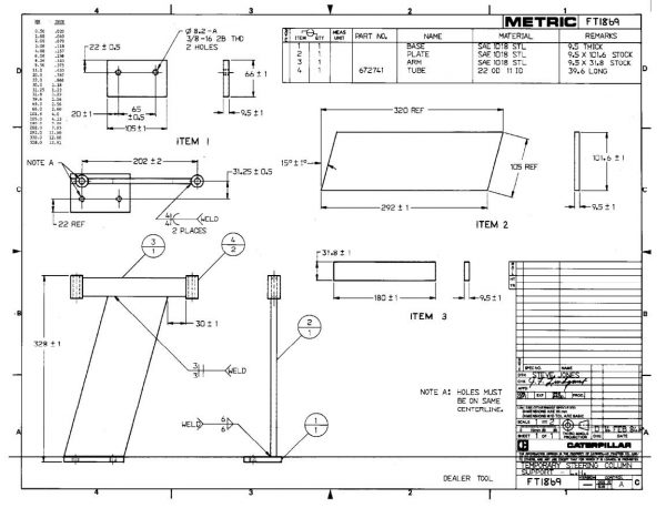 CAT Heavy Equipments FT1800 00 FT1899 Dimensions EN PDF 1