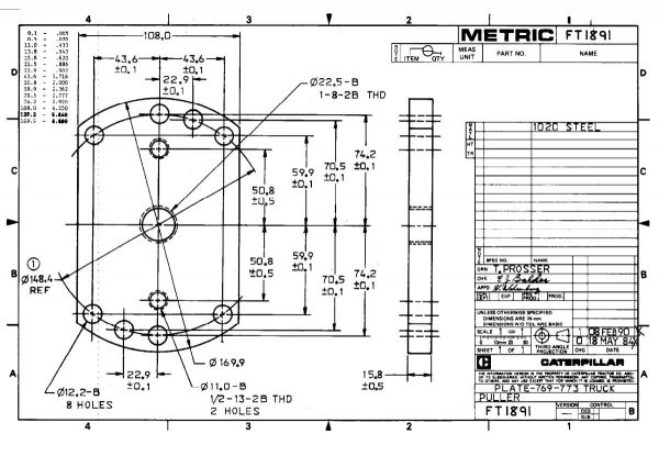 CAT Heavy Equipments FT1800 00 FT1899 Dimensions EN PDF 3