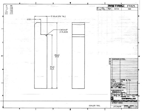 CAT Heavy Equipments FT1906 00 FT1994 Dimensions EN PDF 3