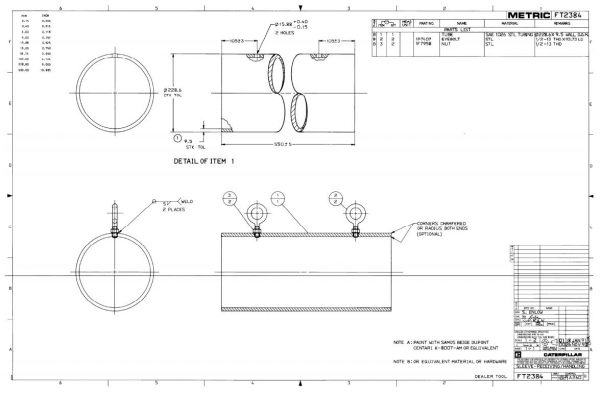 CAT Heavy Equipments FT2300 FT2398 00 Dimensions EN PDF 1