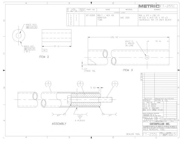 CAT Heavy Equipments FT2500 FT2599 00 Dimensions EN PDF 3