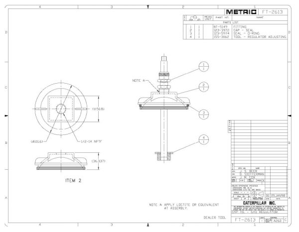 CAT Heavy Equipments FT2600 FT2685 Dimensions EN PDF 1