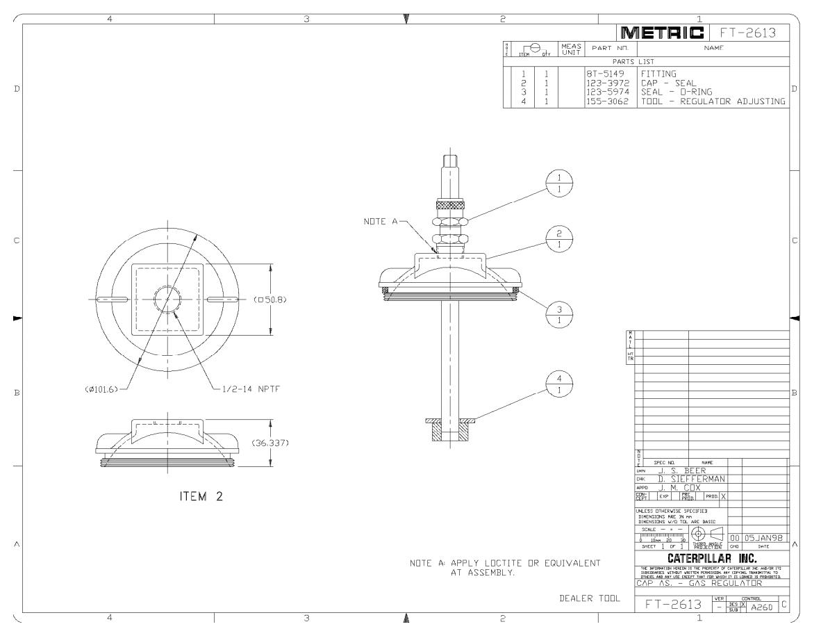 CAT Heavy Equipments FT2600 FT2685 Dimensions EN PDF 1