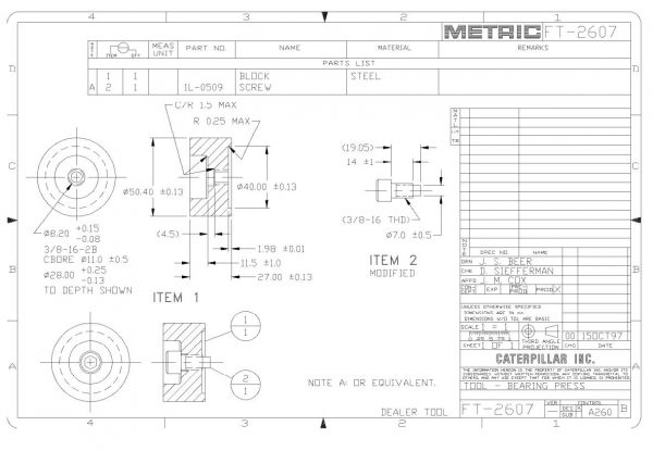 CAT Heavy Equipments FT2600 FT2685 Dimensions EN PDF 2
