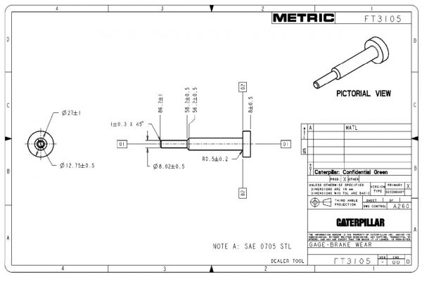 CAT Heavy Equipments FT3101 FT3149 Dimensions EN PDF 2